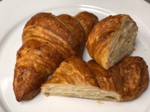 butter croissant from Potomac Sweets bakery