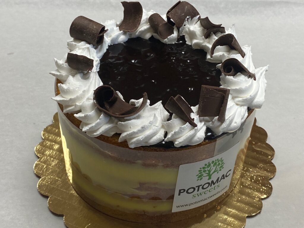 Boston Cream Cake Potomac Sweets