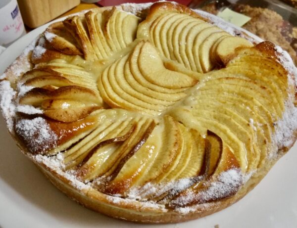 Experience Potomac Sweet's Apple Almond Tart! Order online now!