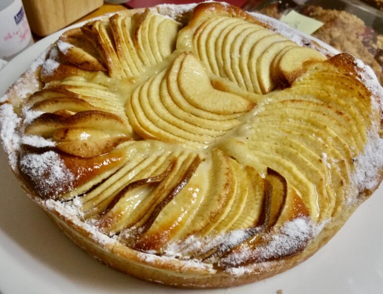 Apple Almond Tart Potomac Sweets