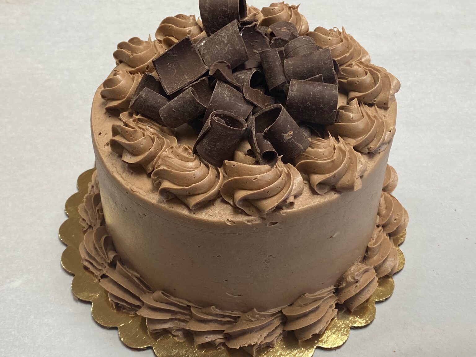 Chocolate Butter Cream Cake Potomac Sweets
