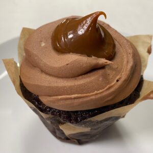 Try Potomac Sweets' chocolate caramel cupcakes! Order online!