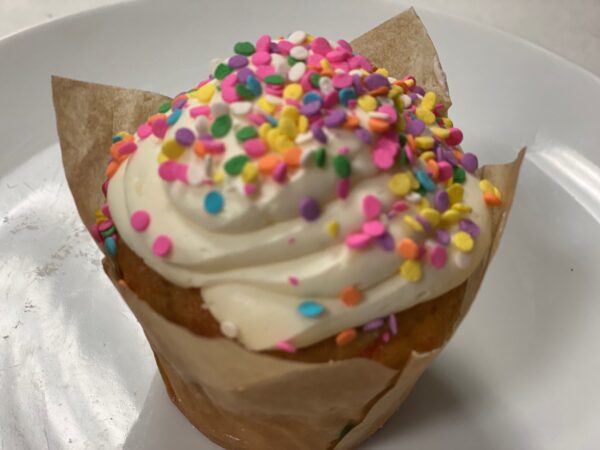 Try Potomac Sweets' confetti cupcakes! Order online!