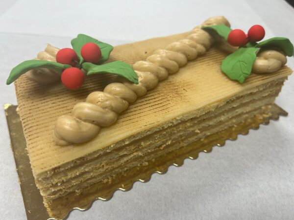 Hungarian Dobash cake at Potomac Sweets