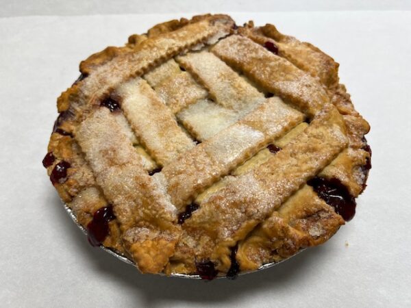 cherry lattice pie at Potomac Sweets