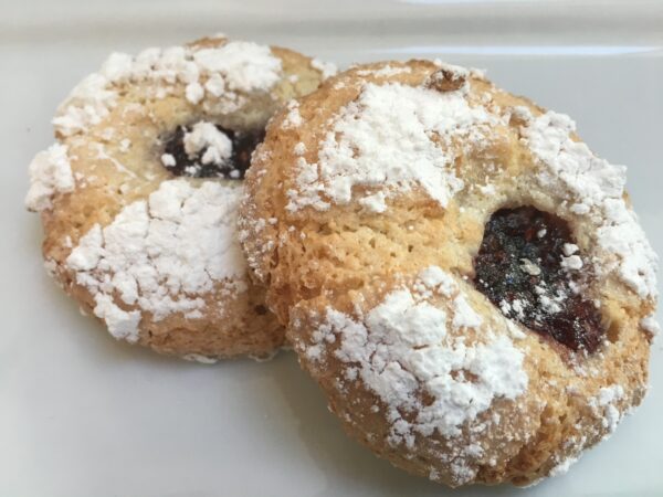 Raspberry Amaretti at Potomac Sweets