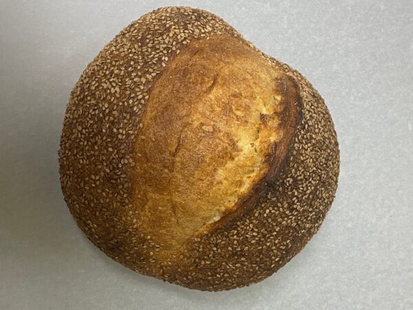 Try our Sesame Semolina bread at Potomac Sweets