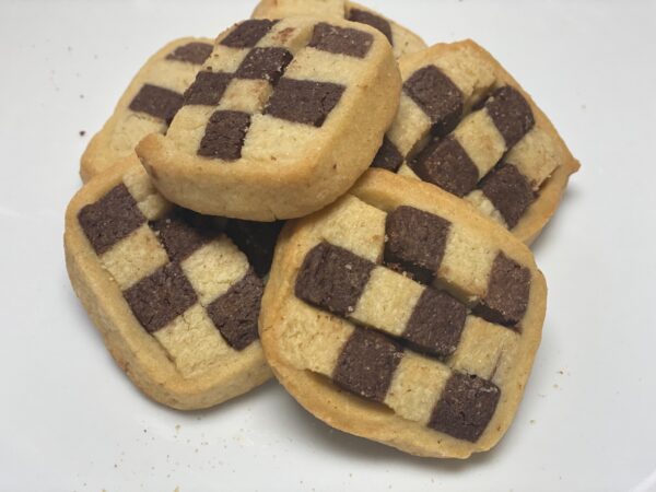 Checkerboard Shortbread at Potomac Sweets