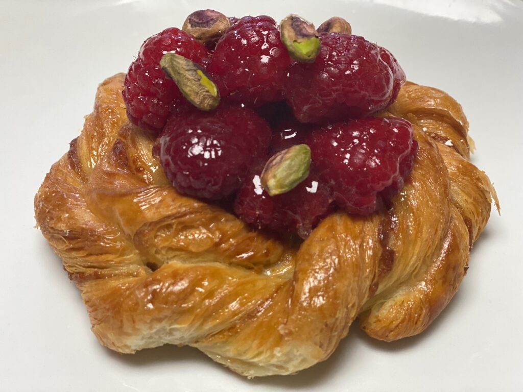 Rasberry and Cream Croissant at Potomac Sweets