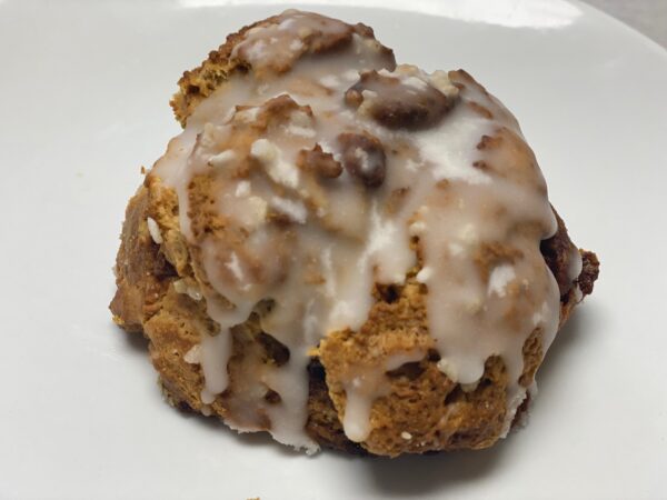 Try our Praline Scone at Potomac Sweets