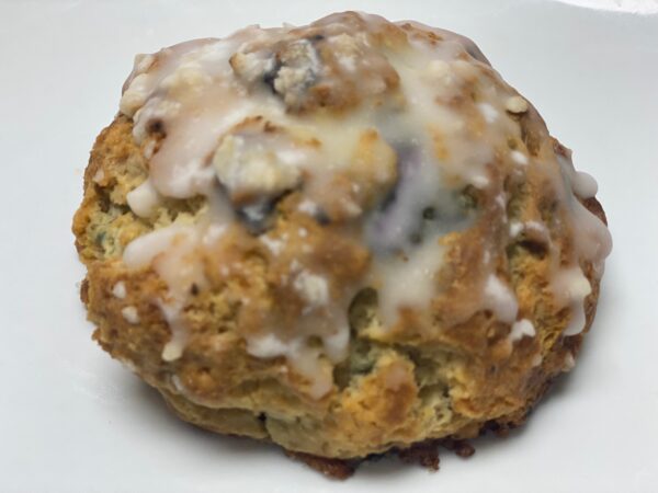 Try our Blueberry Scone at Potomac Sweets