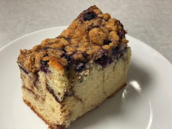 New England Blueberry Coffee Cake at Potomac Sweets