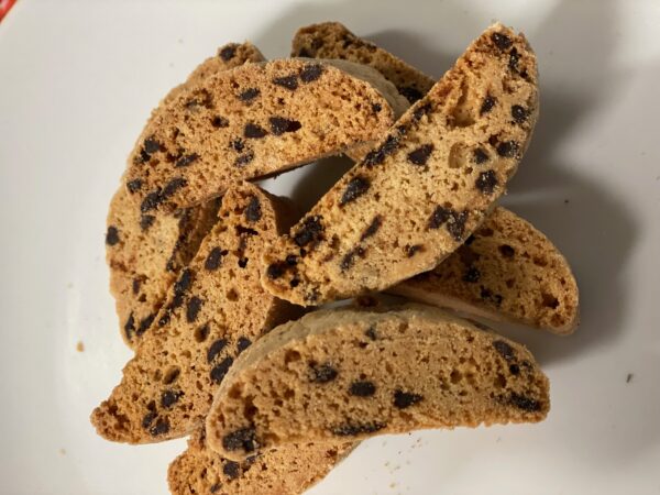 Taste Chocolate Chip Biscotti at Potomac Sweets